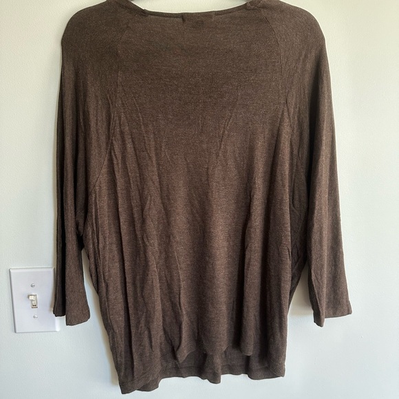 Vince Chocolate Brown Shirt - Picture 4 of 4